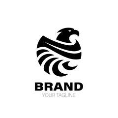 Fototapeta premium Sea Eagle Logo. Sea Eagle Logo Design. Sea Eagle Logo Brand. Sea Eagle Logo Vector Design Isolated on White Background