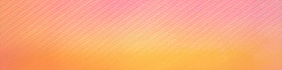 Orange panorama background for Banner, Poster, celebration, event and various design works