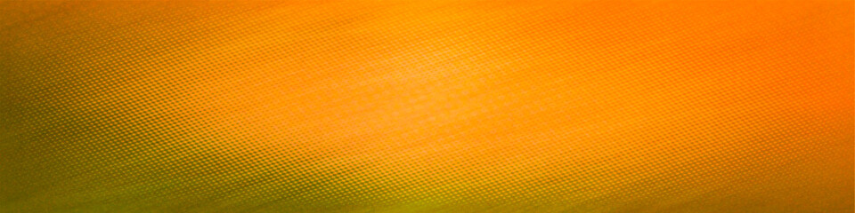 Orange panorama background for Banner, Poster, celebration, event and various design works