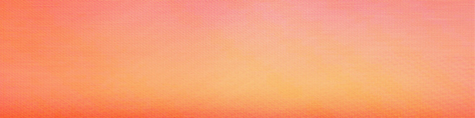 Orange panorama background for Banner, Poster, celebration, event and various design works