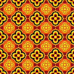 pattern batik flower damask ethnic boho ikat texture tribal geometric background