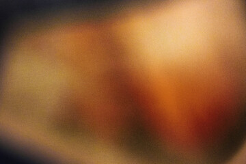 Orange vibrant retro grainy gradient texture background. Vintage noise texture banner poster...
