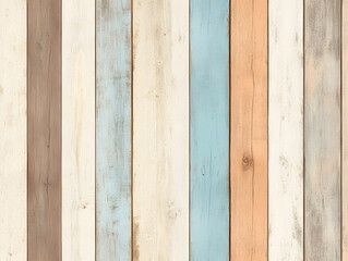 Realistic wood panel texture wallpaper in warm oak tones, featuring mix of light and dark colors, creating cozy and inviting atmosphere. Ideal for interior design projects