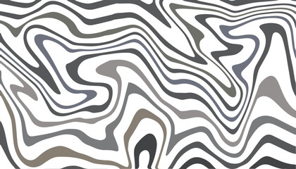 Fototapeta premium Seamless pattern that resembles psychedelic waves. Retro Swirl Trippy Texture