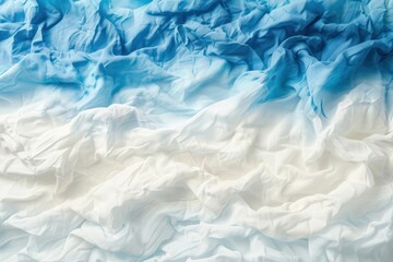 Obraz premium Cloud gradient pattern furniture outdoors bed.