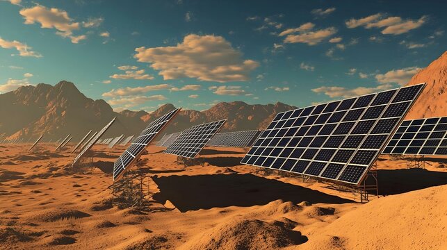 Zoom out to reveal a vast expanse of solar