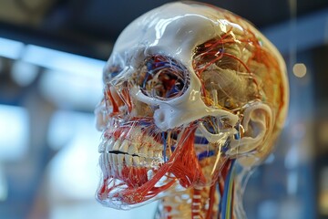 Fototapeta premium Digital Twin Technology in Healthcare for Personalized Treatment Simulations and Precision Medicine