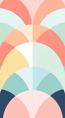 Overlapping art deco pattern backgrounds creativity.