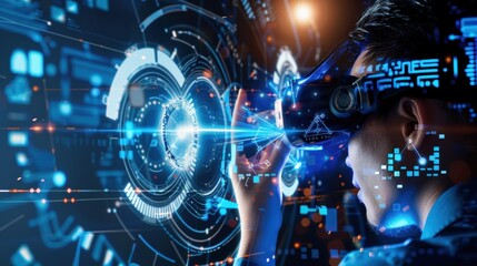 Fototapeta premium Unraveling the Core of Technology and Engineering Concepts