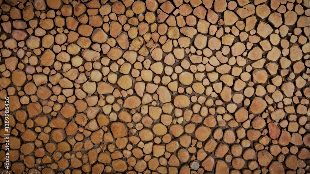Poster abstract brown texture background with stone pattern wall design and decorative surface