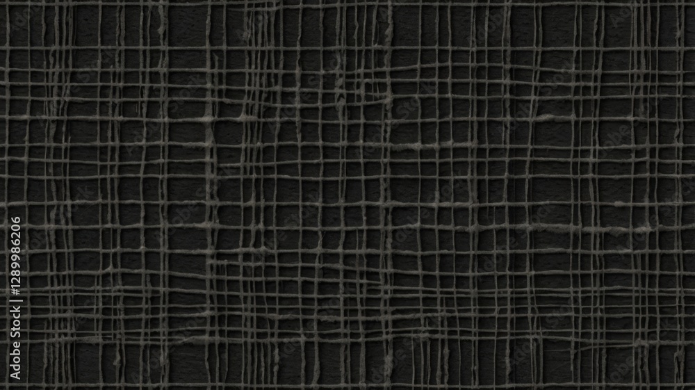 Aufkleber black checkered textured pattern background with scratch grunge design in dark tones for abstract ar
