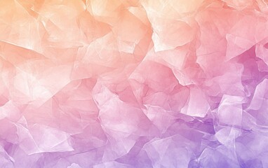 Fototapeta premium Soft Pastel Fractal Abstract Background with Peach, Pink, and Purple Gradient.