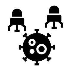 Obraz premium money growth Solid icon