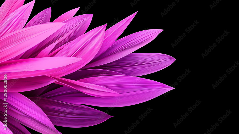 Poster vibrant purple landing page design featuring abstract shapes and smooth gradients, ideal for modern 