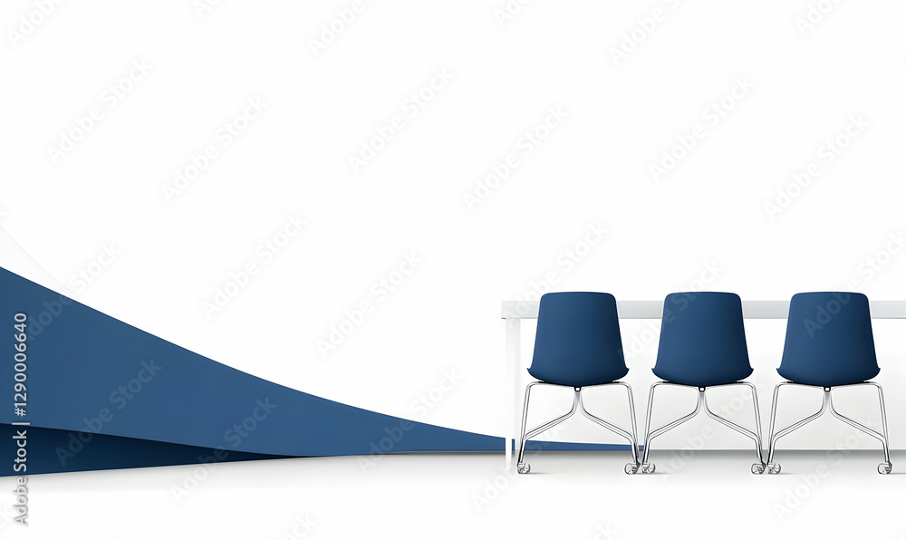 Poster sales strategy session, a vibrant flat vector design depicting a dynamic meeting with diverse team m