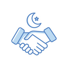 Eid Celebration Vector icon