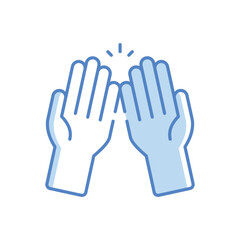 Obraz premium Pray Vector icon