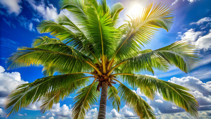 coconut palm tree