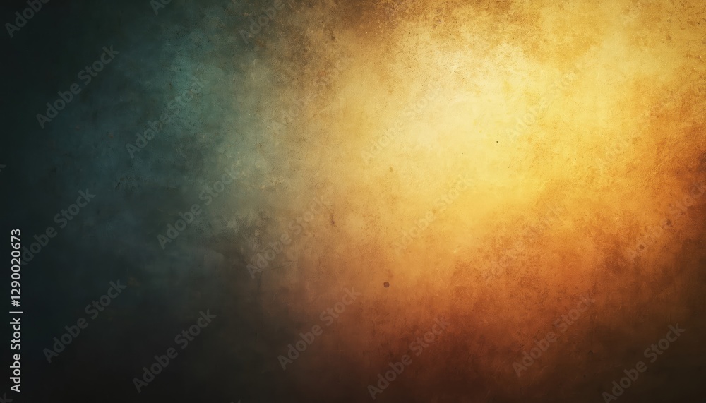 Poster grunge texture background with grain, dust, light leaks. abstract gradient backdrop design with film