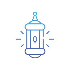 Lantern  Vector icon