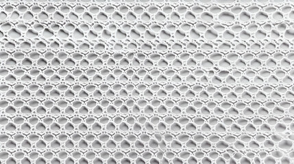 White Embossed Geometric Texture Background