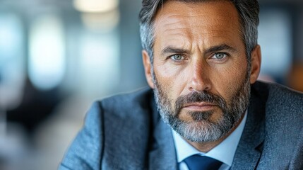 Portrait of a Confident Mature Businessman