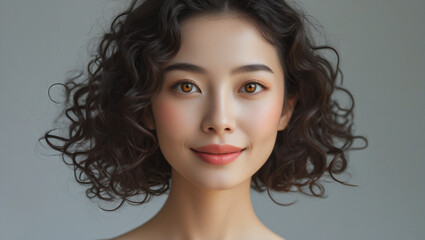 Fototapeta premium アジア人女性の美容イメージ（スキンケア・ボディケア・エステサロン）