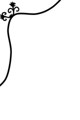 black and white background with frame 