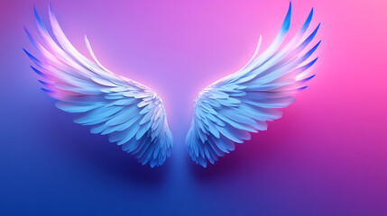 Obraz premium Wings, wallpaper, the beautiful symbol of freedom