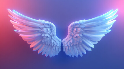 Obraz premium Wings, wallpaper, the beautiful symbol of freedom