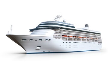 White Cruise ship vehicle cruise boat.