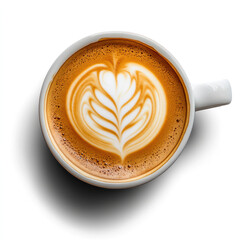 cup of coffee with heart