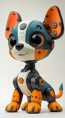 Adorable Robotic Puppy Toy Robot Dog Futuristic Design