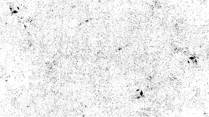 Grunge Black And White Urban Vector Texture Template.  Dark Messy Dust Overlay Distress Background.