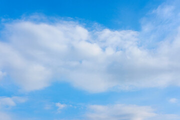 blue sky with clouds