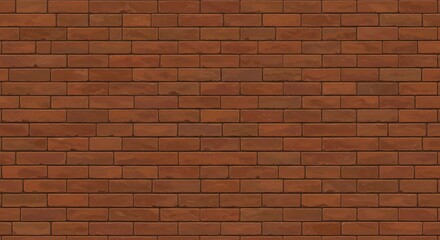 Red Brick Wall Texture: Seamless Pattern for Backgrounds and Designs