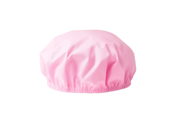 Pink hat with a white background, isolated