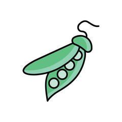 Peas Vector icon