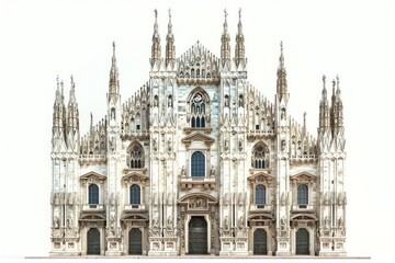 Duomo di Milano architecture cathedral milan.