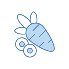 Carrot Vector icon