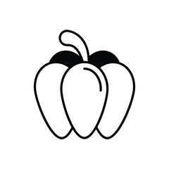 Paprika Vector icon