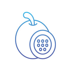 Passion Fruit Vector icon