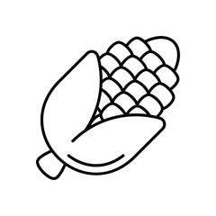 Corn Vector icon
