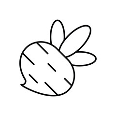 Beetroot Vector icon