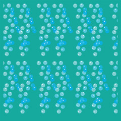 abstract background with bubbles