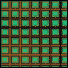 seamless pattern with squares