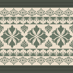 Luxury Damask Pattern – Elegant Ornate Design for High-End Interiors and Fashion Indulge in timeless sophistication with this exquisite damask pattern, meticulously crafted