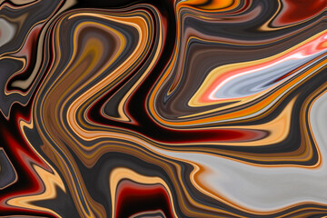 Swirl fluid melting waves flowing liquid motion abstract background, abstract painted marble