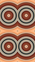circle motif, circle pattern, symmetrical, circle lines, wall wallpaper, HD