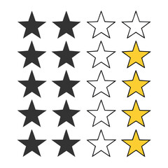 Obraz premium set of stars